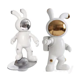 Space Rabbit Sculpture